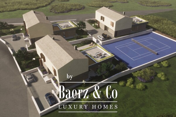 photo 1 Istria, Gračišće, NEWLY BUILT, exclusive villa 390 m2 with 2 swimming pools and tennis court