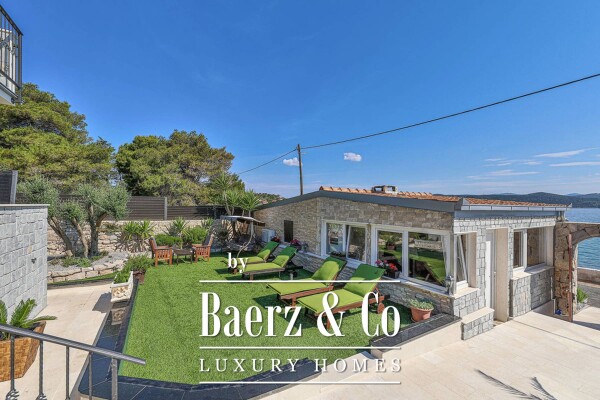 photo 7 The island of Drvenik traditional Dalmatian style villa with yard & swimming pool