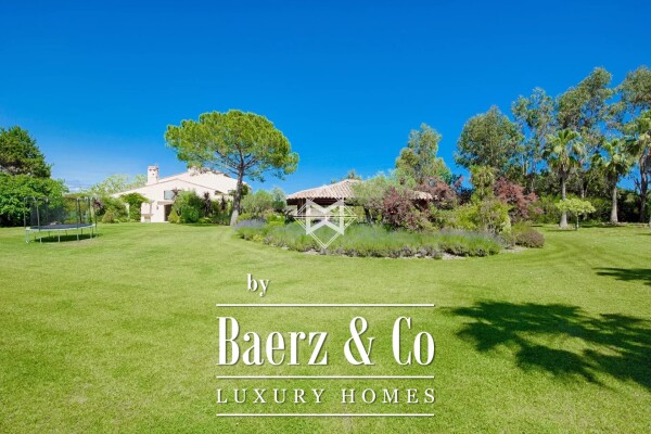 photo 16 In a closed and secured estate, properyt totally refurbished of about 600 sqm on an almost flat land of approximately 800 sqm decorated with a swimming pool and a tennis court.