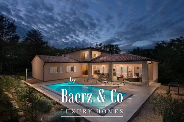 photo 1 Labin, Šumber, beautiful secluded house with swimming pool, sauna and large garden