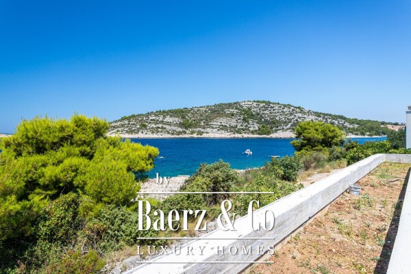 photo 24 Rogoznica, Ražanj, luxury villa under construction in a unique location, first row to the sea