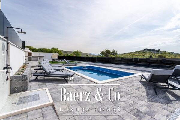 photo 25 Seget, a contemporary villa with an open sea view