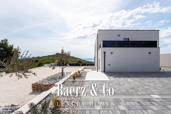 photo 28 Seget, a contemporary villa with an open sea view