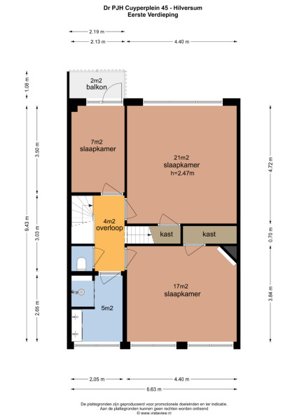Floor Plan 4 - Dr. P.J.H. Cuypersplein 45