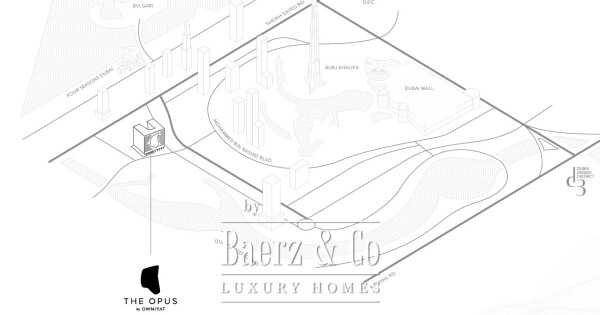 Floor Plan 1 - Exclusive Penthouse in The Opus by Omniyat – Iconic Design in Business Bay, Dubai