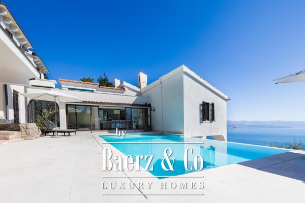 photo 2 Opatija, Veprinac, Unique Villa with Infinity Pool and Stunning Views of Kvarner