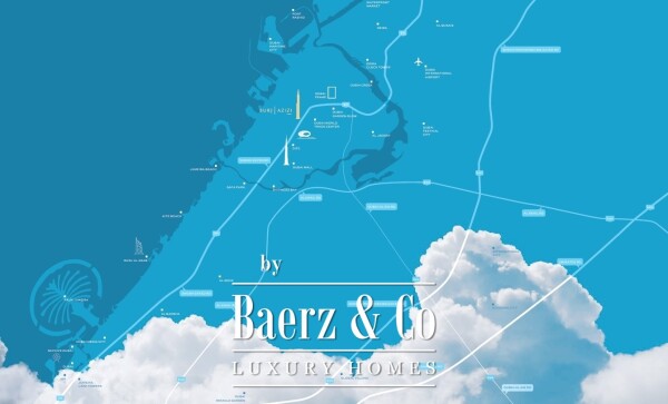 Floor Plan 1 - Two Bedroom Apartment Burj Azizi