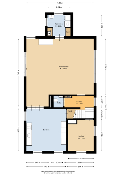 Floor Plan 3 - Provincialeweg Oost 64