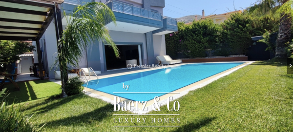 photo 1 1100803 - Luxurious villa with heated infinity pool | Kalivia Thorikou, Lagonisi, 290 sq.m.