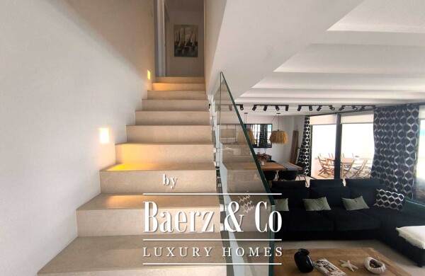 photo 12 EXCLUSIVE LUXURY VILLA ON THE FIRST LINE OF THE SEA IN CIUTADELLA, MENORCA, WITH SWIMMING POOL AND MODERN DESIGN