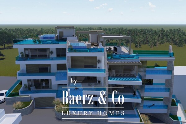 photo 1 Grebaštica, luxury apartment with a pool and a sea view, first row to the sea, 114,76 m²