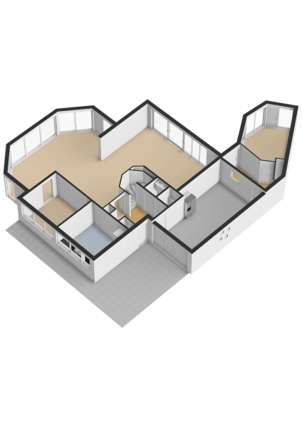 Floor Plan 4 - Burgemeester Lepelaarssingel 11