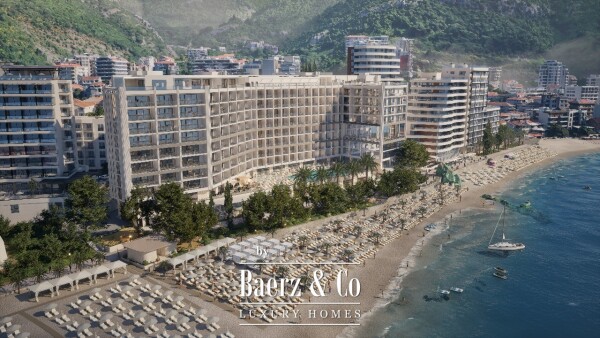 photo 2 Beachfront Investment Apartment with a Sea View in a 5* Hotel on Budva Riviera