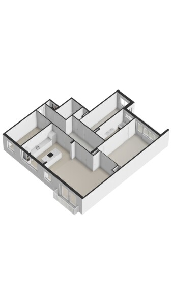 Floor Plan 3 - Stadionweg 162 4