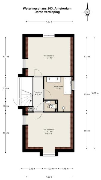 Floor Plan 5 - Weteringschans 203