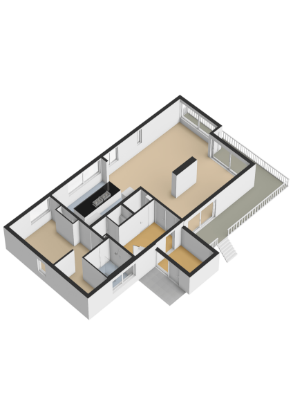 Floor Plan 2 - De Werf 5