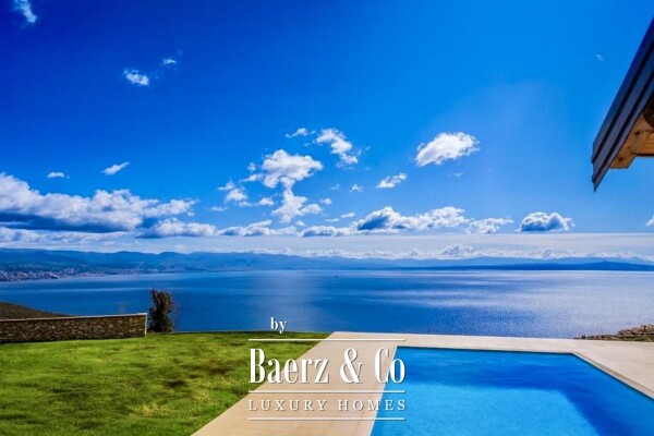 photo 3 Ičići, Poljane, semi-detached villa with swimming pool, panoramic sea view and spacious garden