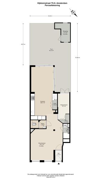 Floor Plan 3 - Kijkduinstraat 75 H