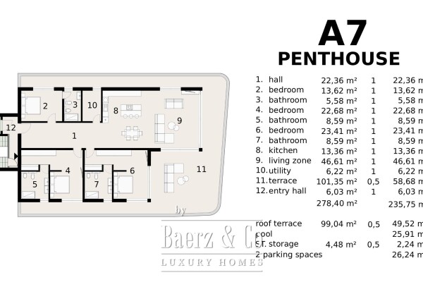 photo 16 Opatija, Ičići, penthouse in an elite new development with a spacious terrace and swimmi