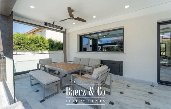 photo 7 Live Steps from the Sea: Brand-New Designer Mansion with Pool, Gym & Smart Home