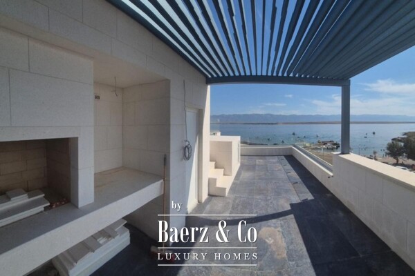 photo 2 Vir, Luxury villa with a rooftop terrace and two swimming pools - second row to the sea