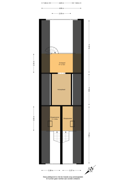 Floor Plan 11 - Middelblok 77 a