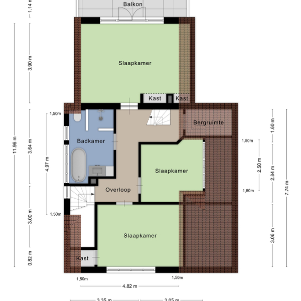 Floor Plan 2 - Eikenlaan 24