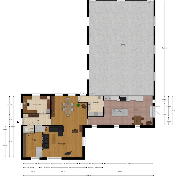 Floor Plan 2 - Buitenkerk 80