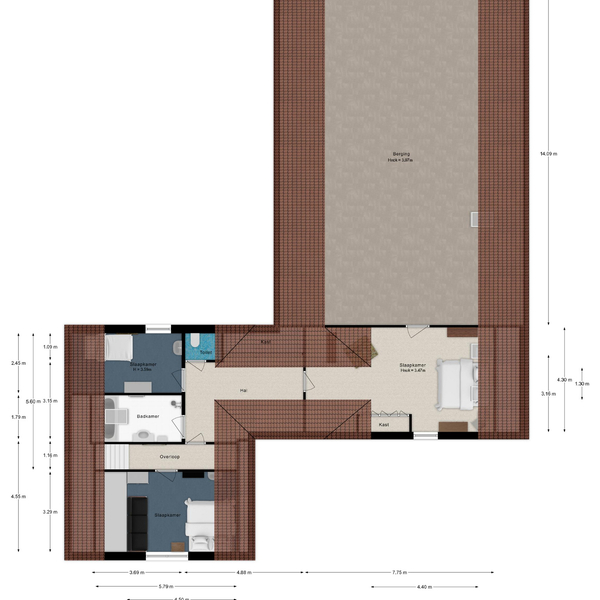 Floor Plan 3 - Buitenkerk 80