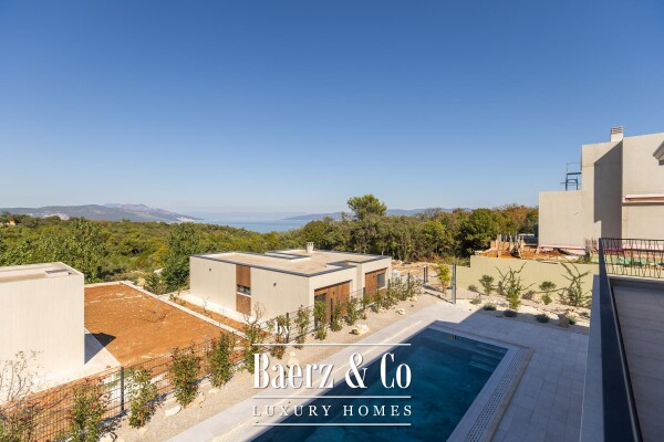 photo 22 Labin, Drenje, modern villa with pool and open sea view