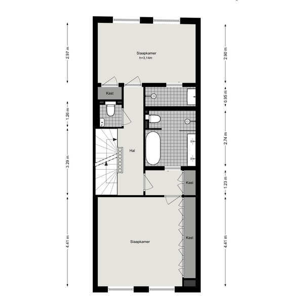 Floor Plan 7 - Amsteldijk 38 H