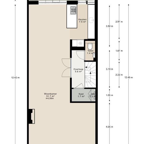 Floor Plan 2 - Van Breestraat 122 2